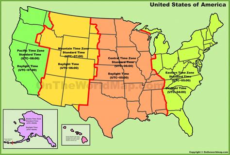 time zone by city.